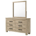 Oakglen Dresser with Mirror - Home Furniture And More (Brentwood, MD)