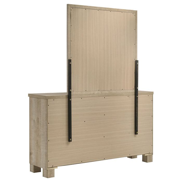 Oakglen Dresser with Mirror - Home Furniture And More (Brentwood, MD)