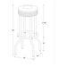 Retro Swivel Bar Stool - Home Furniture And More (Brentwood, MD)