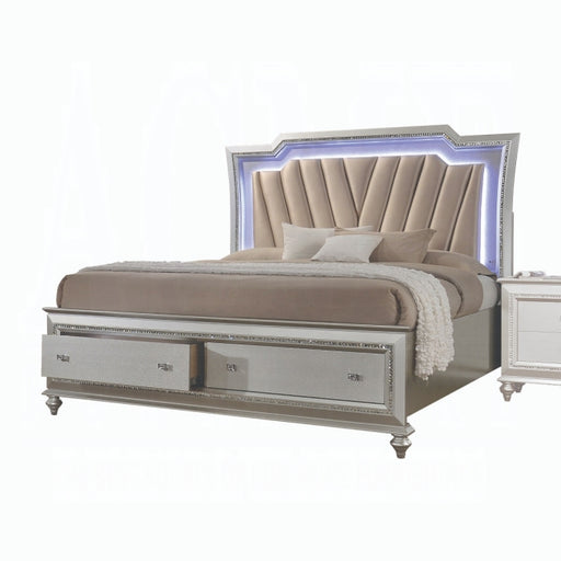 Kaitlyn CK Bed With Led and Storage - Home Furniture And More (Brentwood, MD)