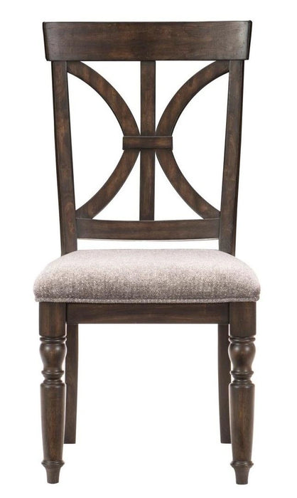 Cardano Side Chair in Charcoal (Set of 2)