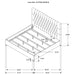 Chloe Panel Bed - Home Furniture And More (Brentwood, MD)