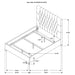 Chloe Panel Bed - Home Furniture And More (Brentwood, MD)