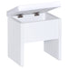 Harvey Makeup Vanity Table with Mirror and Stool - Home Furniture And More (Brentwood, MD)