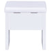 Harvey Makeup Vanity Table with Mirror and Stool - Home Furniture And More (Brentwood, MD)