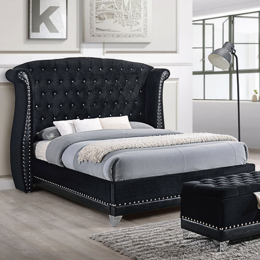 Barzini Wingback Platform Bed - Home Furniture And More (Brentwood, MD)