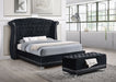 Barzini Wingback Platform Bed - Home Furniture And More (Brentwood, MD)