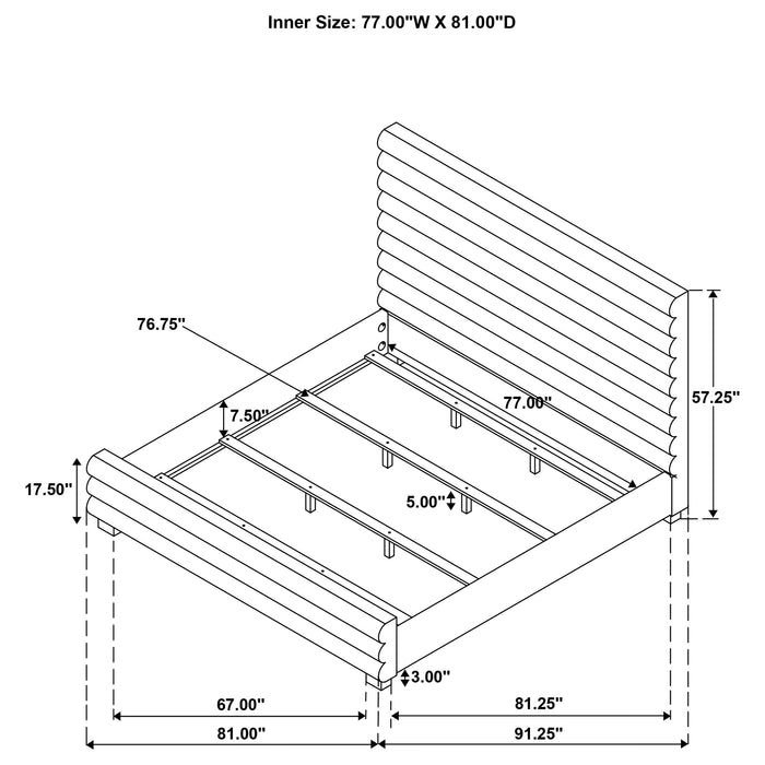 Patricia Panel Bed - Home Furniture And More (Brentwood, MD)