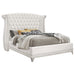 Barzini Wingback Platform Bed - Home Furniture And More (Brentwood, MD)