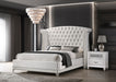 Barzini Wingback Platform Bed - Home Furniture And More (Brentwood, MD)