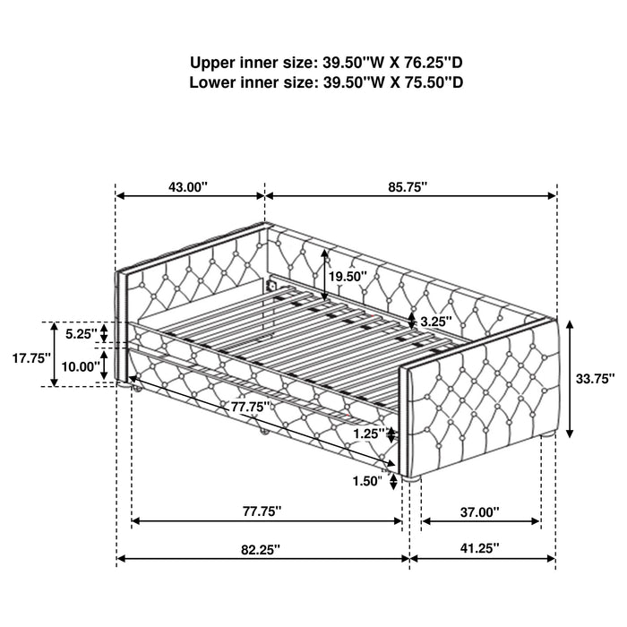 Mockern Daybed with Trundle - Home Furniture And More (Brentwood, MD)