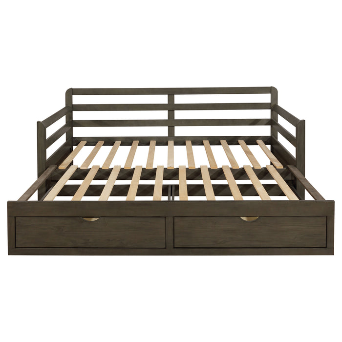 Sorrento Extension Daybed with Drawers - Home Furniture And More (Brentwood, MD)