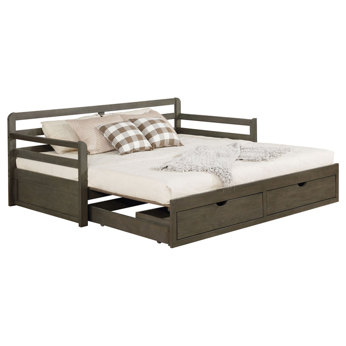 Sorrento Extension Daybed with Drawers - Home Furniture And More (Brentwood, MD)