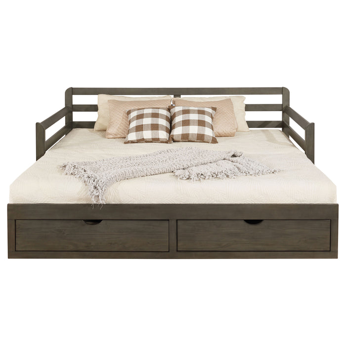 Sorrento Extension Daybed with Drawers - Home Furniture And More (Brentwood, MD)