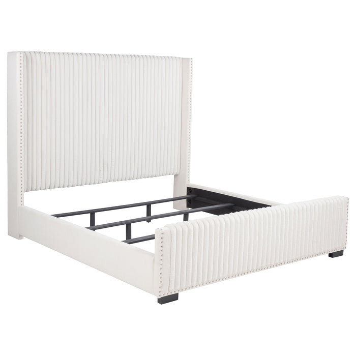 Natasha Wingback Bed - Home Furniture And More (Brentwood, MD)