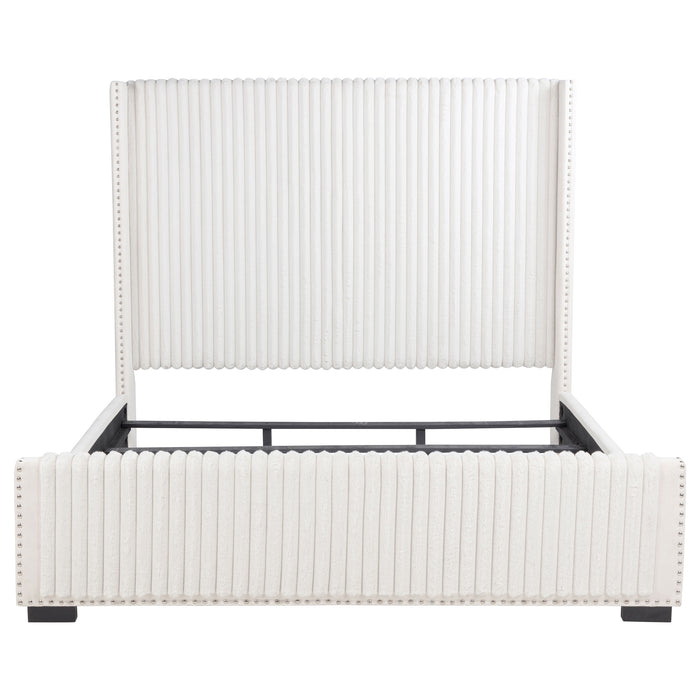 Natasha Wingback Bed - Home Furniture And More (Brentwood, MD)