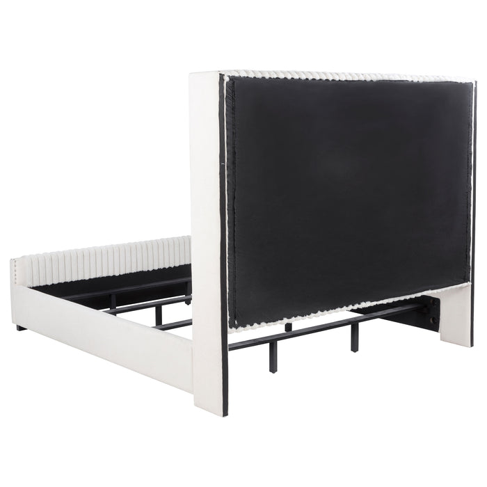 Natasha Wingback Bed - Home Furniture And More (Brentwood, MD)
