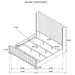 Natasha Wingback Bed - Home Furniture And More (Brentwood, MD)