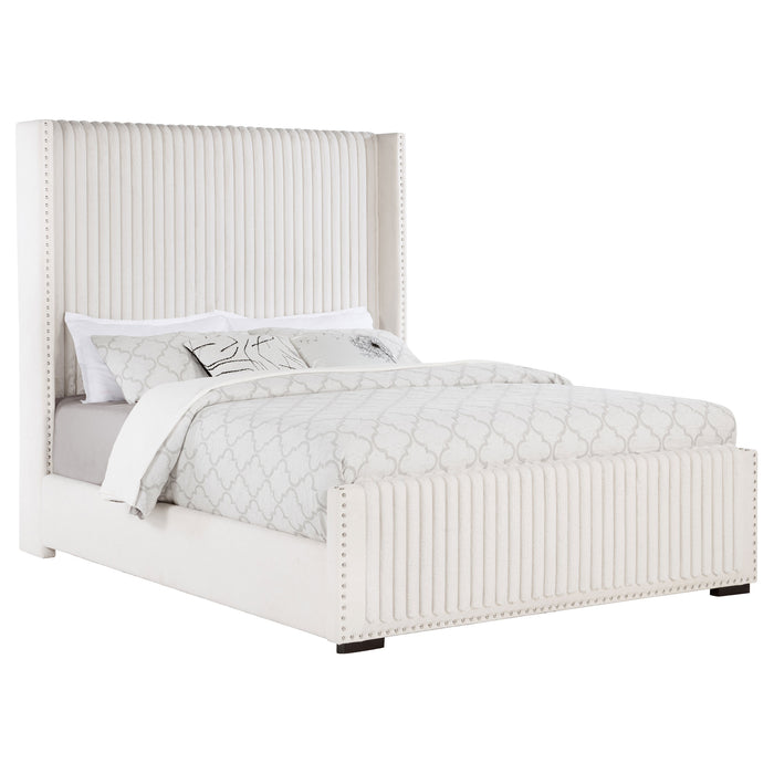 Natasha Wingback Bed - Home Furniture And More (Brentwood, MD)