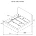 Rebecca Panel Bed - Home Furniture And More (Brentwood, MD)