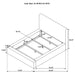 Rebecca Panel Bed - Home Furniture And More (Brentwood, MD)