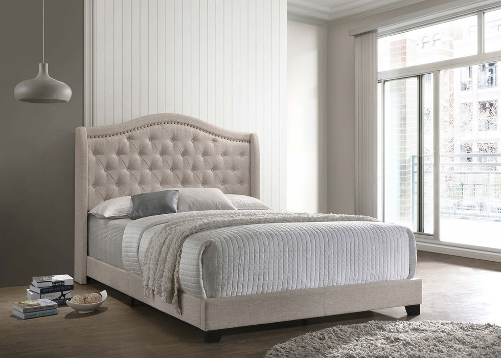 Sonoma Wingback Bed - Home Furniture And More (Brentwood, MD)