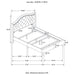 Sonoma Wingback Bed - Home Furniture And More (Brentwood, MD)