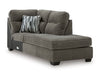 Olten Sectional with Chaise - Home Furniture And More (Brentwood, MD)