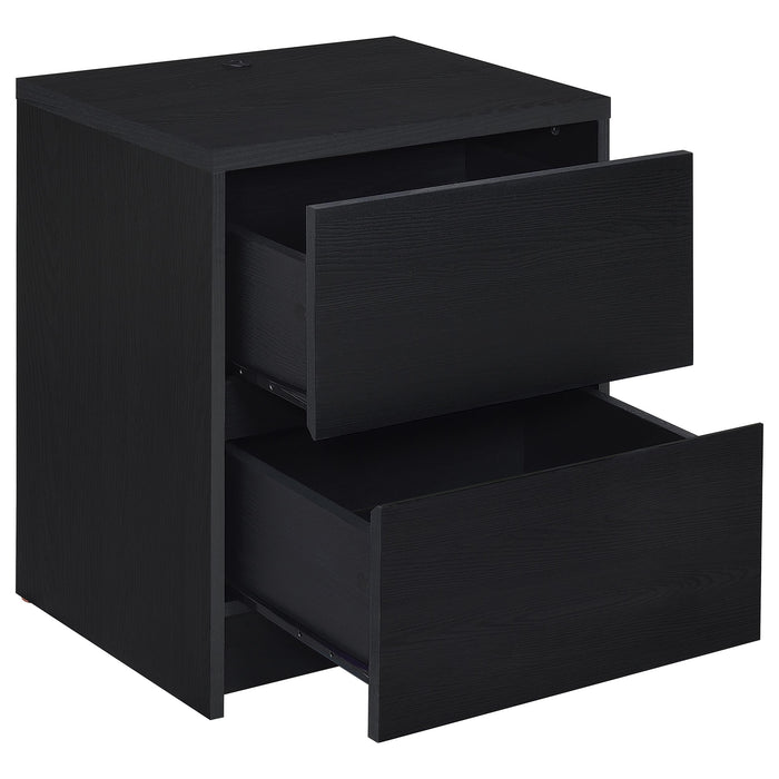 Westpark Nightstand with LED Lighting - Home Furniture And More (Brentwood, MD)
