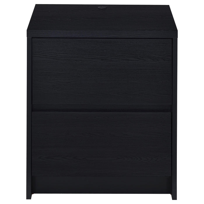 Westpark Nightstand with LED Lighting - Home Furniture And More (Brentwood, MD)