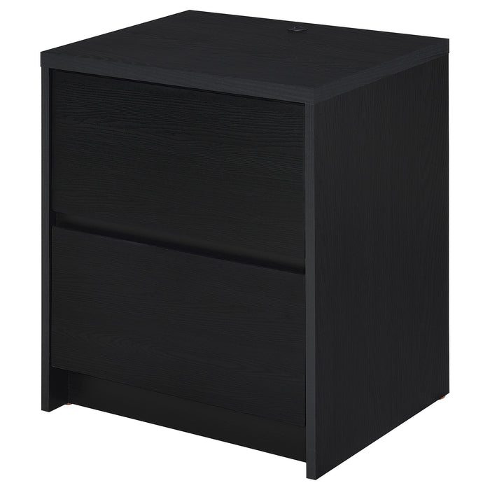 Westpark Nightstand with LED Lighting - Home Furniture And More (Brentwood, MD)