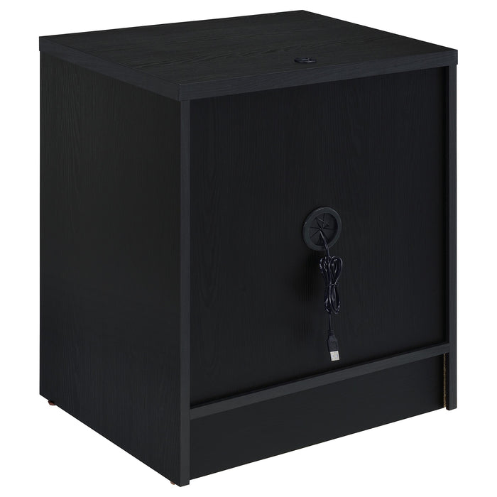 Westpark Nightstand with LED Lighting - Home Furniture And More (Brentwood, MD)