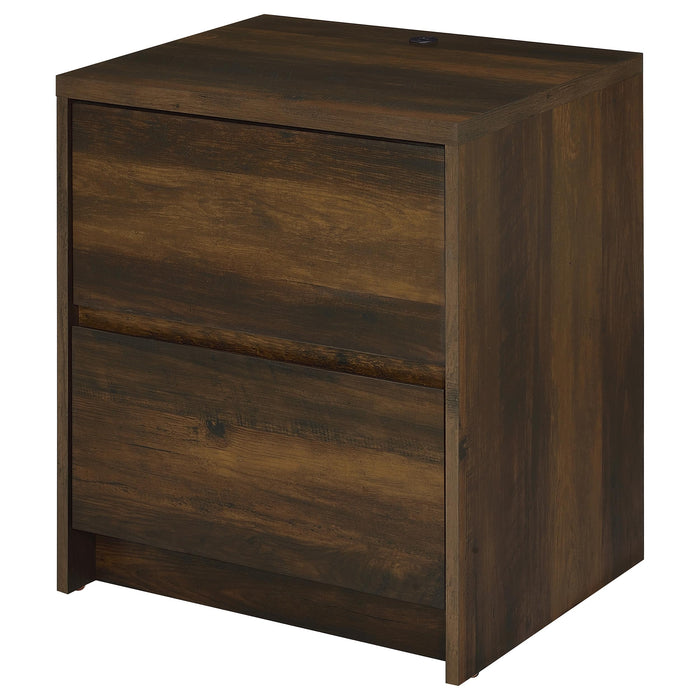 Westpark Nightstand with LED Lighting - Home Furniture And More (Brentwood, MD)