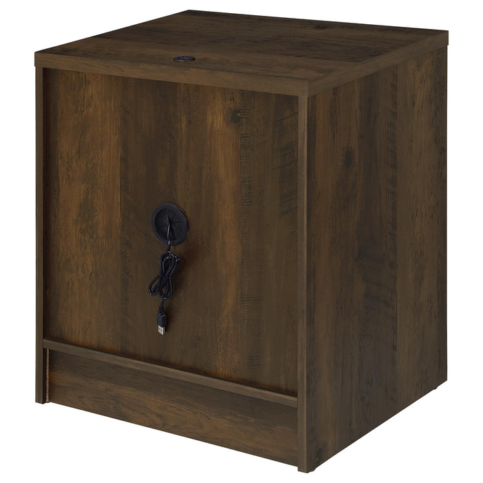 Westpark Nightstand with LED Lighting - Home Furniture And More (Brentwood, MD)