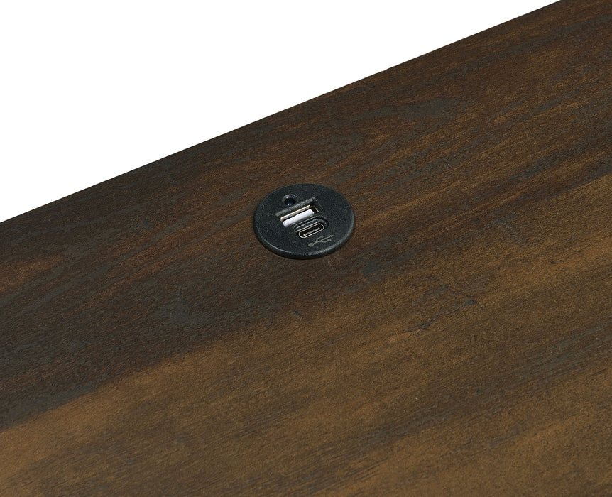 Westpark Nightstand with LED Lighting - Home Furniture And More (Brentwood, MD)