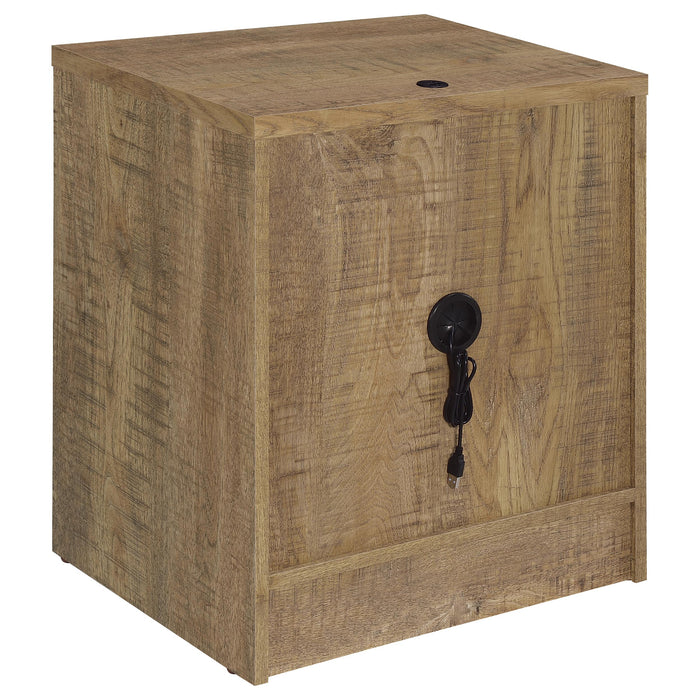 Westpark Nightstand with LED Lighting - Home Furniture And More (Brentwood, MD)