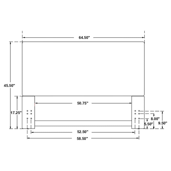 Kosmo Queen Headboard - Home Furniture And More (Brentwood, MD)