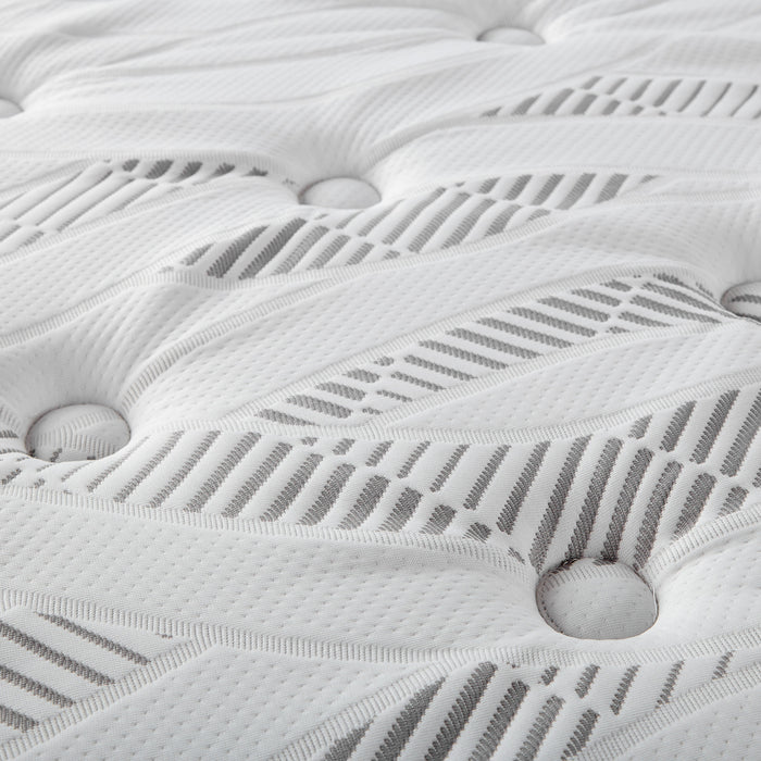 Hayes Medium Plush Pillow Top Hybrid Mattress - Home Furniture And More (Brentwood, MD)
