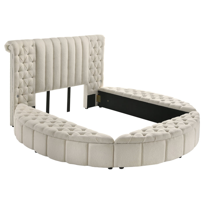 Sonya Panel Floor Storage Bed - Home Furniture And More (Brentwood, MD)