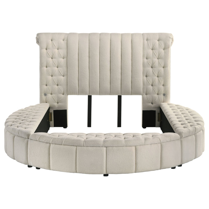 Sonya Panel Floor Storage Bed - Home Furniture And More (Brentwood, MD)