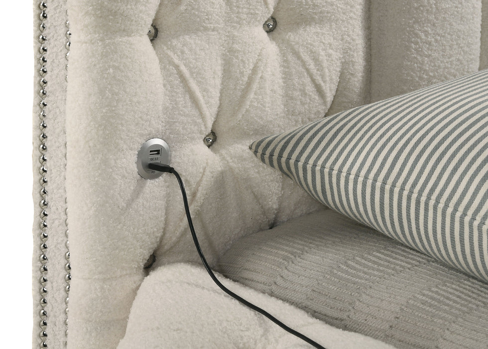 Sonya Panel Floor Storage Bed - Home Furniture And More (Brentwood, MD)