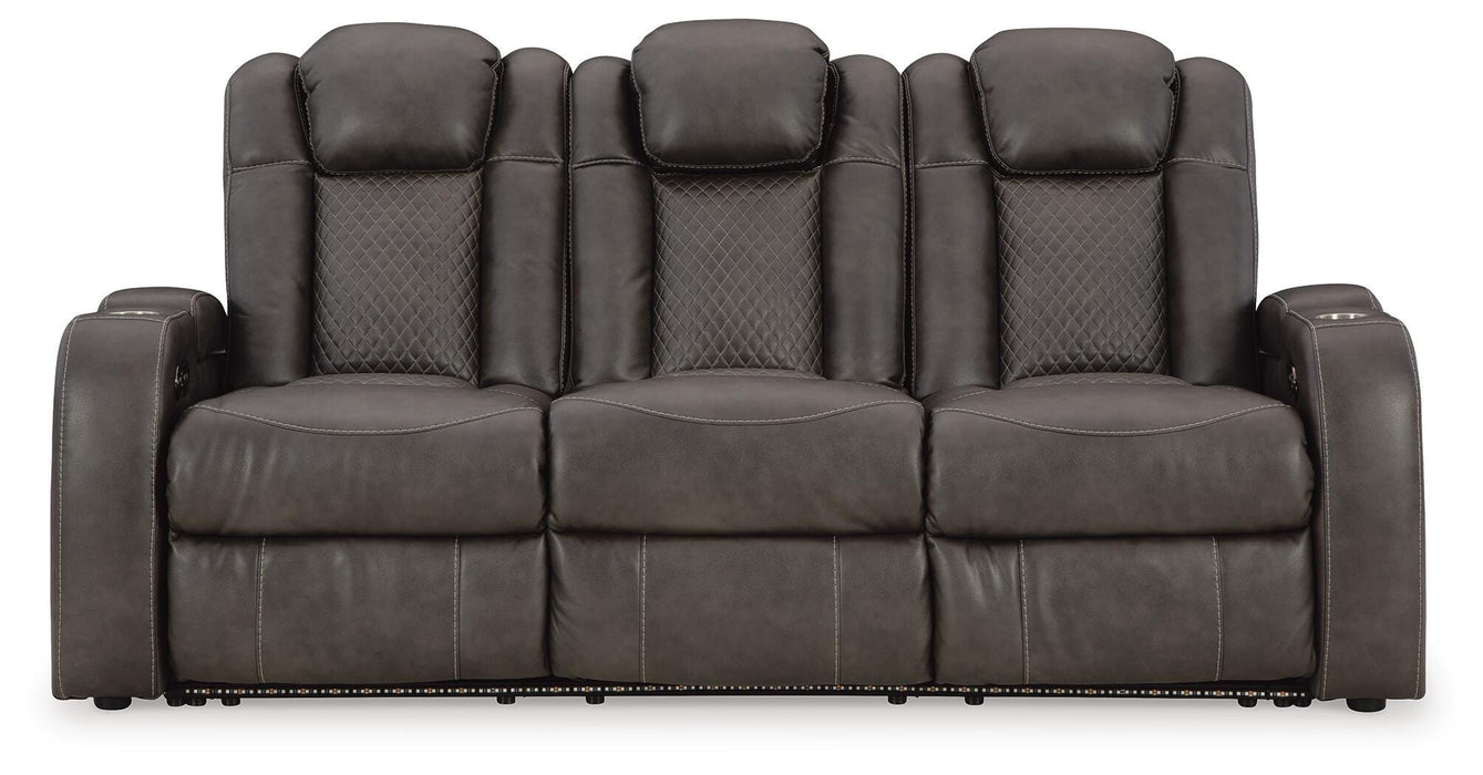 Fyne-Dyme Power Reclining Sofa - Home Furniture And More (Brentwood, MD)