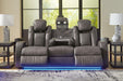 Fyne-Dyme Power Reclining Sofa - Home Furniture And More (Brentwood, MD)