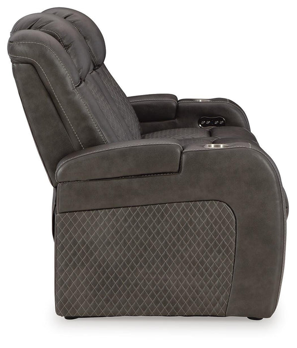 Fyne-Dyme Power Reclining Sofa - Home Furniture And More (Brentwood, MD)