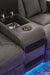 Fyne-Dyme Power Reclining Loveseat with Console - Home Furniture And More (Brentwood, MD)