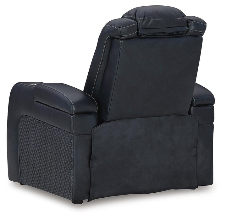 Fyne-Dyme Power Recliner - Home Furniture And More (Brentwood, MD)