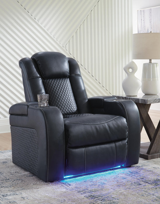 Fyne-Dyme Power Recliner - Home Furniture And More (Brentwood, MD)