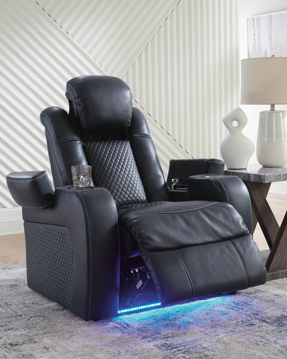 Fyne-Dyme Power Recliner - Home Furniture And More (Brentwood, MD)