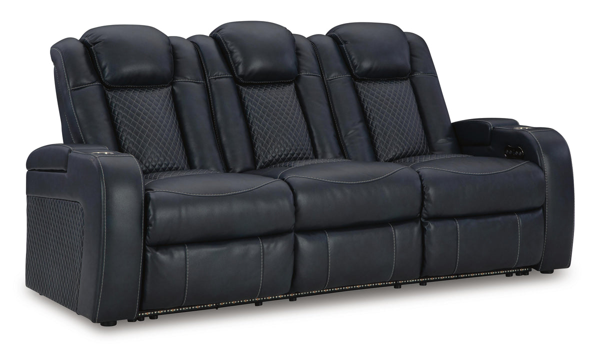 Fyne-Dyme Power Reclining Sofa - Home Furniture And More (Brentwood, MD)