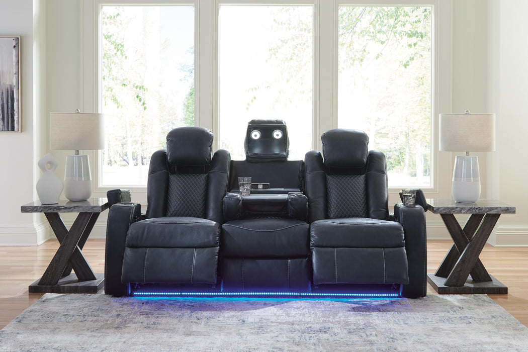 Fyne-Dyme Power Reclining Sofa - Home Furniture And More (Brentwood, MD)